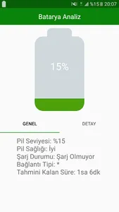Battery Status and Analysis screenshot 0