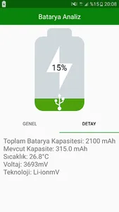 Battery Status and Analysis screenshot 3