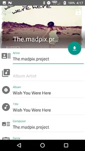 Invenio Music Tag Editor screenshot 2