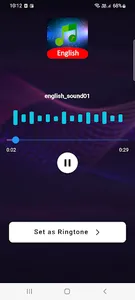 English Songs Ringtone screenshot 1