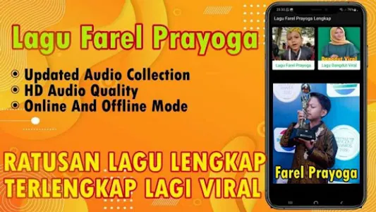 Lagu Farel Prayogo Terbaru MP3 screenshot 0