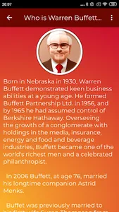 Warren Buffett Quotes screenshot 1