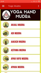 Yoga Mudra - Hand Gesture Exer screenshot 0