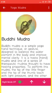 Yoga Mudra - Hand Gesture Exer screenshot 1