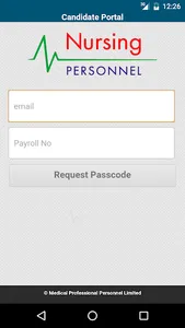 MPP (Nursing Personnel) App screenshot 0