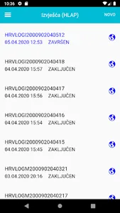 mIzvjesce screenshot 2