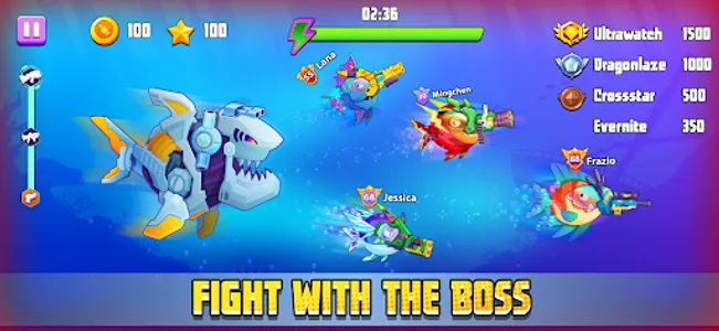 Fish & Gun: Hungry Fish Game screenshot 11