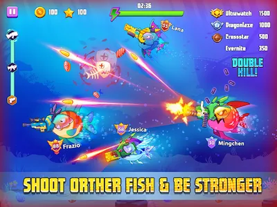 Fish & Gun: Hungry Fish Game screenshot 13