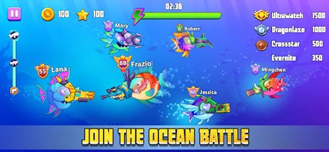Fish & Gun: Hungry Fish Game screenshot 6