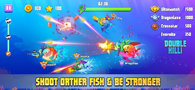 Fish & Gun: Hungry Fish Game screenshot 7
