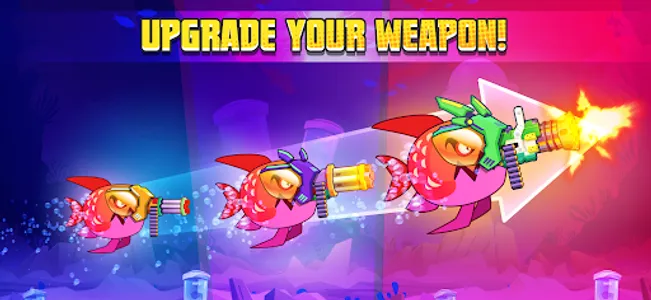 Fish & Gun: Hungry Fish Game screenshot 8