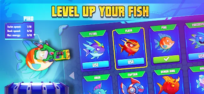 Fish & Gun: Hungry Fish Game screenshot 9