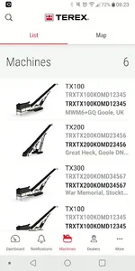 myTerex Customer Fleet screenshot 2