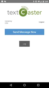 TextCaster Admin screenshot 1