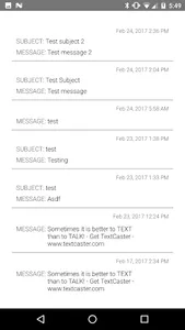 TextCaster Admin screenshot 3