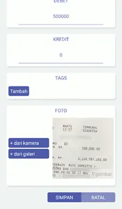 Catatan Tabungan Pro screenshot 3
