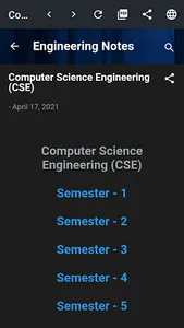 BTech Notes - Engineering Note screenshot 1