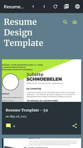 Resume Template - Word Documen screenshot 0