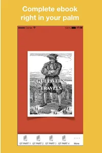 Gulliver’s Travel eBook screenshot 0