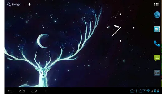 Night Bringer Magical deer lwp screenshot 2