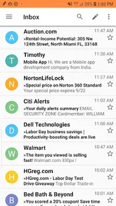 Email App for Android screenshot 1