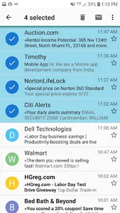 Email App for Android screenshot 2