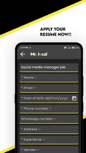 Mr.local - partimejobs screenshot 14