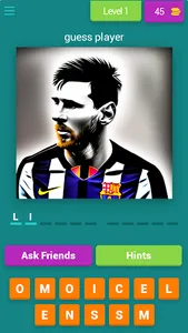 Foot Ball Player guess screenshot 1