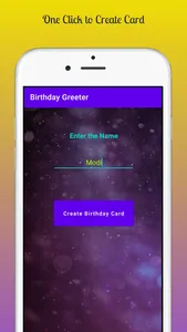 Birthday Greeter screenshot 2