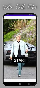 Justin Bieber Video Call Fake screenshot 3