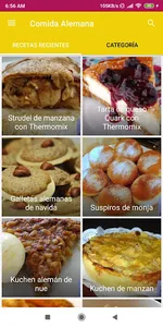 Recetas de comida Alemana screenshot 1