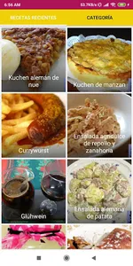 Recetas de comida Alemana screenshot 2