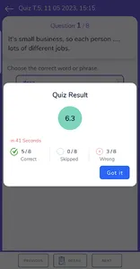 Grammar & Vocabulary Practice screenshot 10