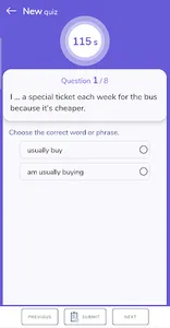 Grammar & Vocabulary Practice screenshot 3