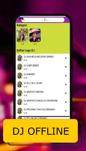 DJ Dayak Malihi Janji Offline screenshot 6