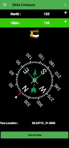 Qibla Compass screenshot 1