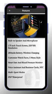 M SEVEN Smart Watch guide screenshot 4