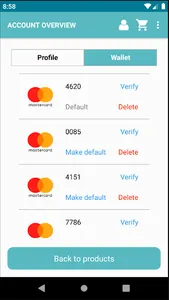 PaySim Merchant screenshot 1