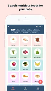 Baby Led Weaning: Meal Planner screenshot 1