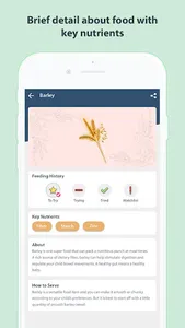 Baby Led Weaning: Meal Planner screenshot 2