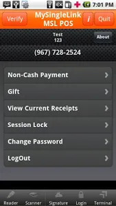 MSL POS screenshot 2