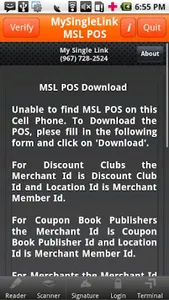 MSL POS screenshot 3