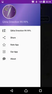 Qibla Direction 99.99% screenshot 0