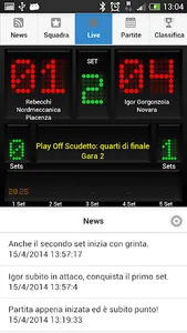 Igor Novara Volley screenshot 4