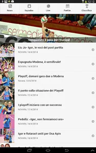 Igor Novara Volley screenshot 7