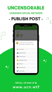 Uncensorable Cannabis Network screenshot 3