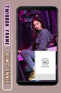 Twibbon Frame Jennie HD screenshot 2