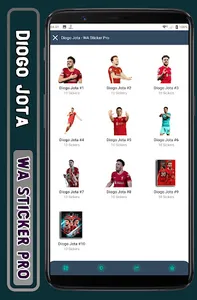 Diogo Jota - WA Sticker Pro screenshot 0