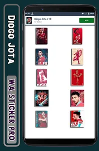 Diogo Jota - WA Sticker Pro screenshot 1