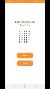 Pick 5 Lotto Wheel screenshot 4